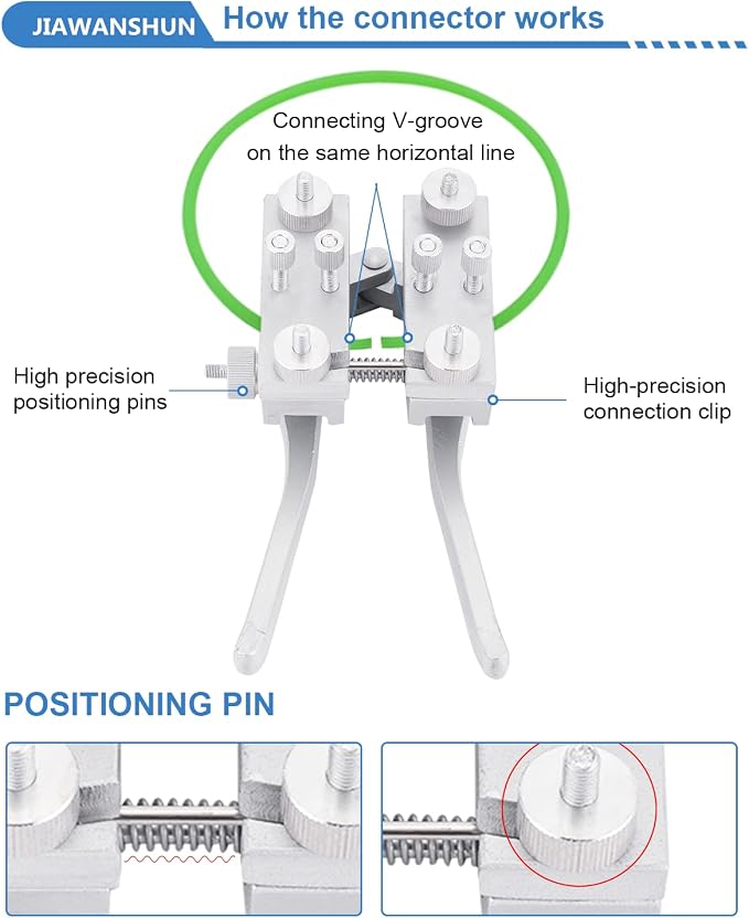 JIAWANSHUN Round Belt Welding Machine Joint Machine (Welding Clamp Pliers)