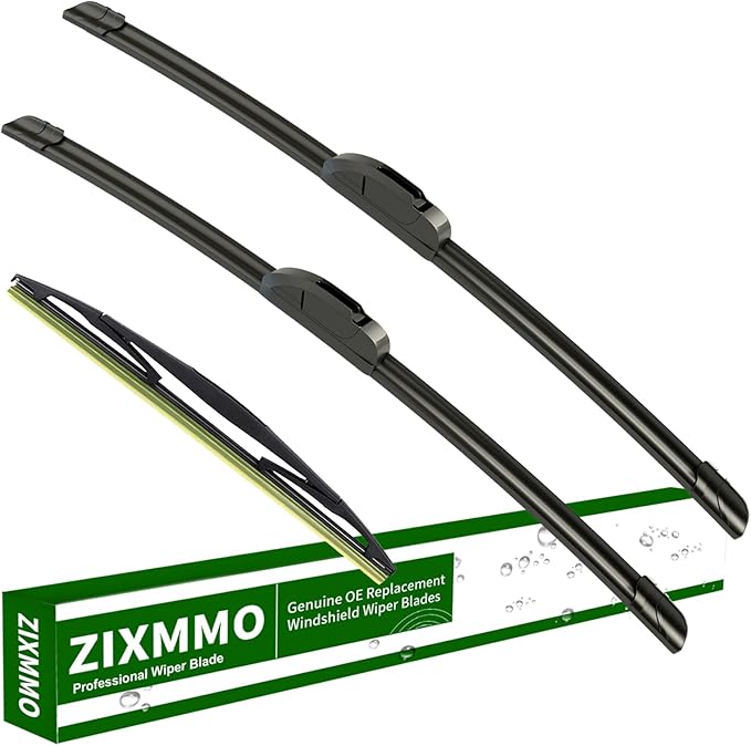 22"+19" Windshield Wiper Blades with 14" Rear Wiper Blades Replacement for Subaru Forester 2003-2008,Infiniti FX35 FX50 2009-2010，EX35 2008-2012 -Original Factory Quality (Set of 3)