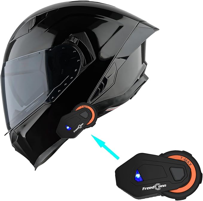 1Storm Motorcycle Full Face Helmet for Adults Men and Women Street Bike Racing Helmet DOT Approved with one Extra Clear Shield