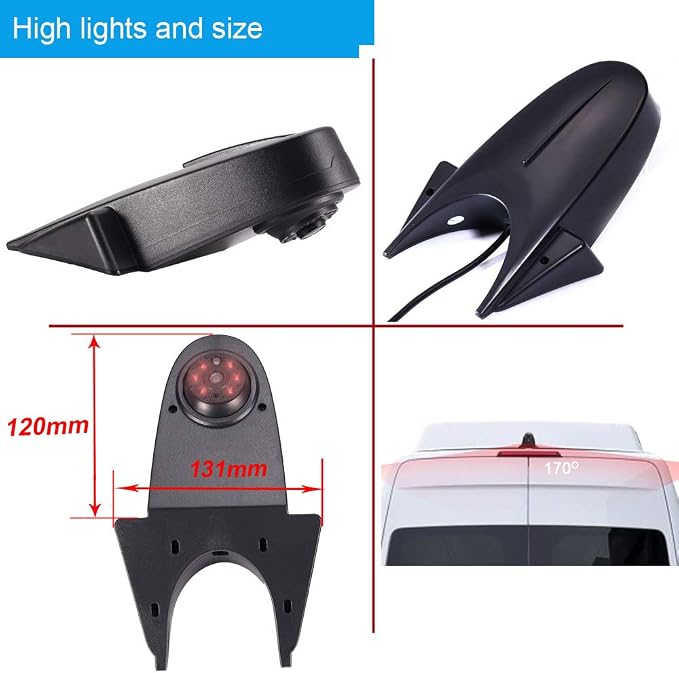 Car Brake lamp Camera for Viano Vito Transit Ducato VW Crafter T5 Master