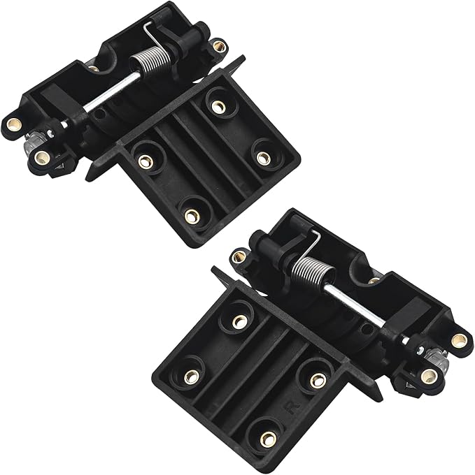 76000398 Inner Fairing Media Glove Box Door Lid Hinge Left & Right Set Replacement for Harley-Davidson All Road Glide FLTR 2015-2024 Replace# 76000398, 76000436, 76000398-00, 76000436-00