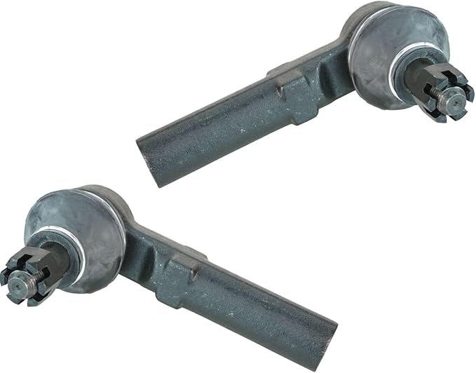 TRQ Outer Driver and Passenger Side Tie Rod Set 2 Piece Compatible with 84-95 Dodge Caravan 87-95 Dodge Grand Caravan 84-95 Plymouth Voyager 87-95 Plymouth Grand Voyager 82-95 Chrysler LeBaron