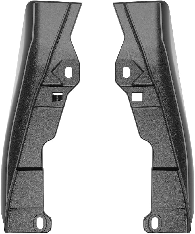 Advanblack 2025 RG Mid Frame Air Deflector, Raven Fade Harley Air Deflector Heat Shield Compatible for Harley Touring Street Glide, Road King, Electra Glide, 2009-2025