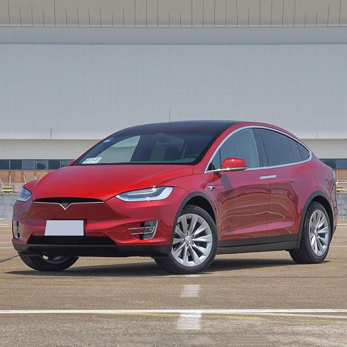 OBL Car Steering Wheel Frame Trim Cover for Tesla Model X Model S 2016-2020 Interior Accessories ABS Imitation Carbon Fiber Inner Decoration