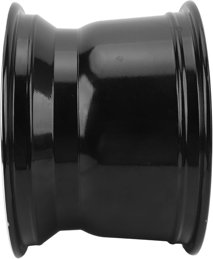 10 Inch ATV Wheel Rim, Universal High Strength ATV Aluminum Alloy Rim for ATVs Go Karts Cart 4 Wheel Vehicles (Rear Wheel)