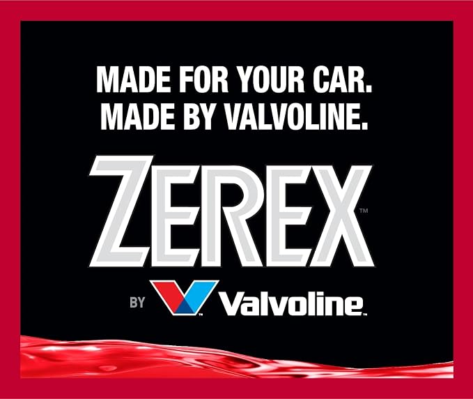 Zerex Asian Vehicle Red Antifreeze Coolant Concentrate 1 Gallon