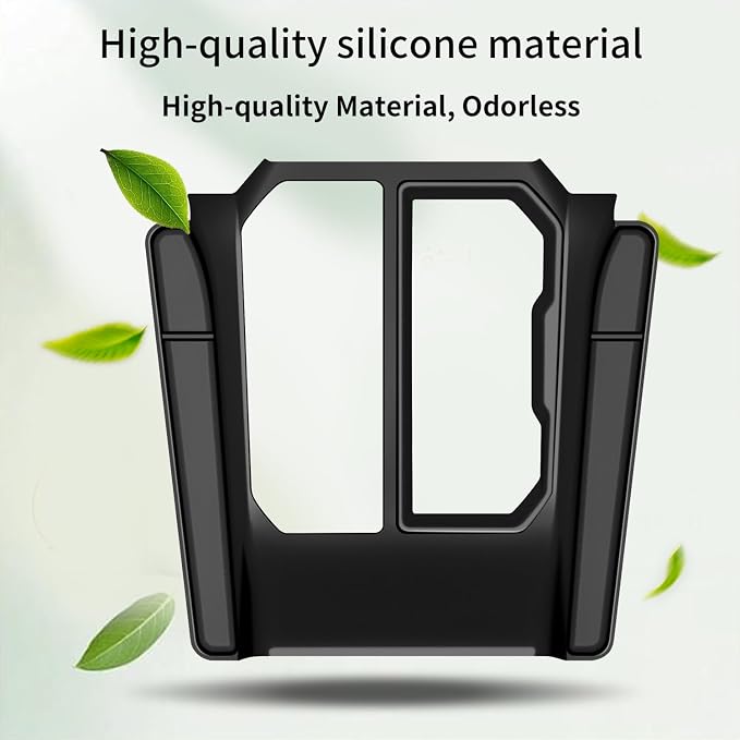 Central Control Silicone Gear Shift Panel Trim Cover Fits for RAV4 2026 Gear Shift Control Anti-Scratch Panel Protective Cover for RAV4 Accessories