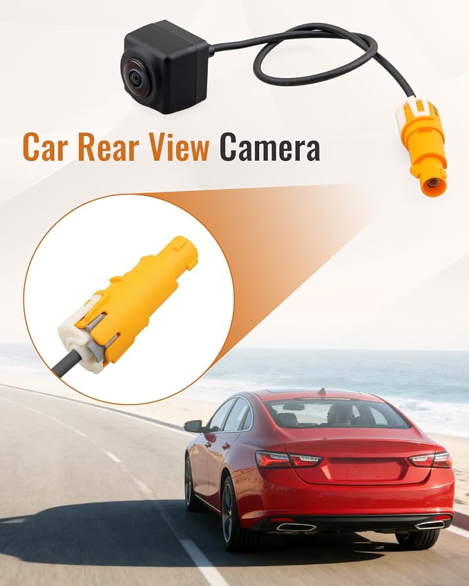 Car Rear View Camera Fit for Chevrolet Malibu 2023 2024 1.5L 4Cyl Replace 84543080 42861580 Backup Camera Reverse Parking Assist System