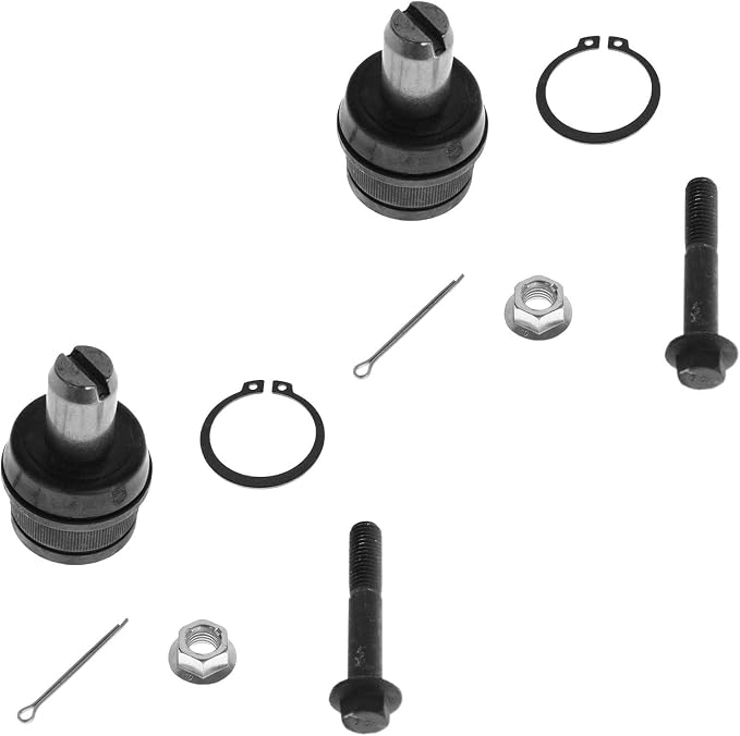 TRQ Front Upper Ball Joint Driver and Passenger Side Compatible with 1987-1996 Ford F-150 1987-1997 F-250 1997 HD F-350