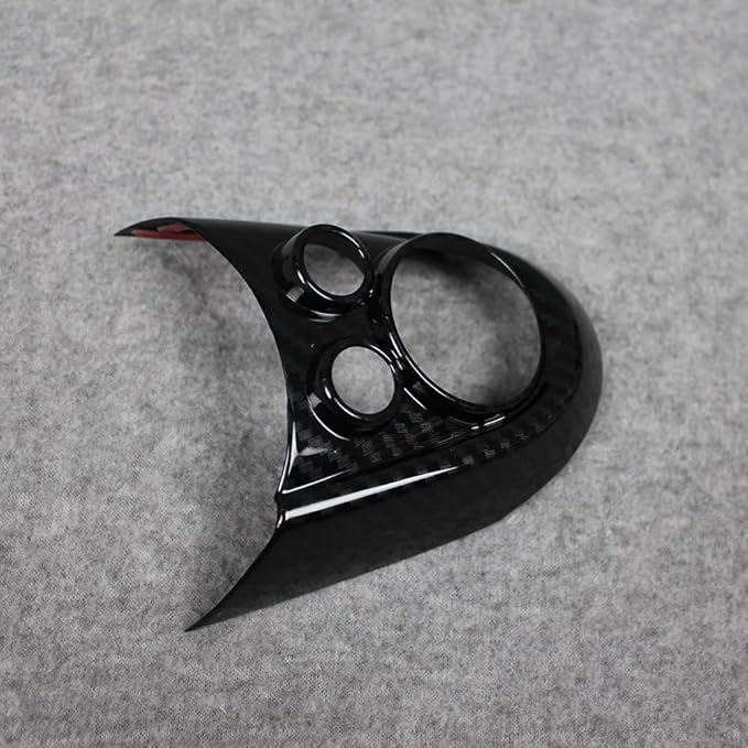 Fit for 2018 2019 2020 2021 2022 2023 Mini Cooper/Mini Cooper S Wheel Steering Trim Panel Cover Trims ABS Carbon Fiber