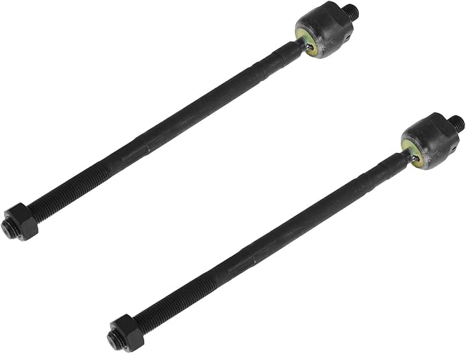 TRQ Front Inner Tie Rod Set 2 Piece Compatible with 2003-2006 Subaru Baja 93-97 Impreza 90-04 Legacy 00-04 Outback