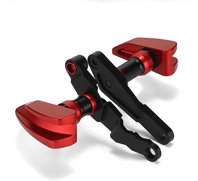 Motorcycle Frame Sliders For CBR650R CB650R 2024 2025 2026 Crash Protector with Aerodynamic Winglet Falling Protection Guard 2025 CBR650R Accessories red