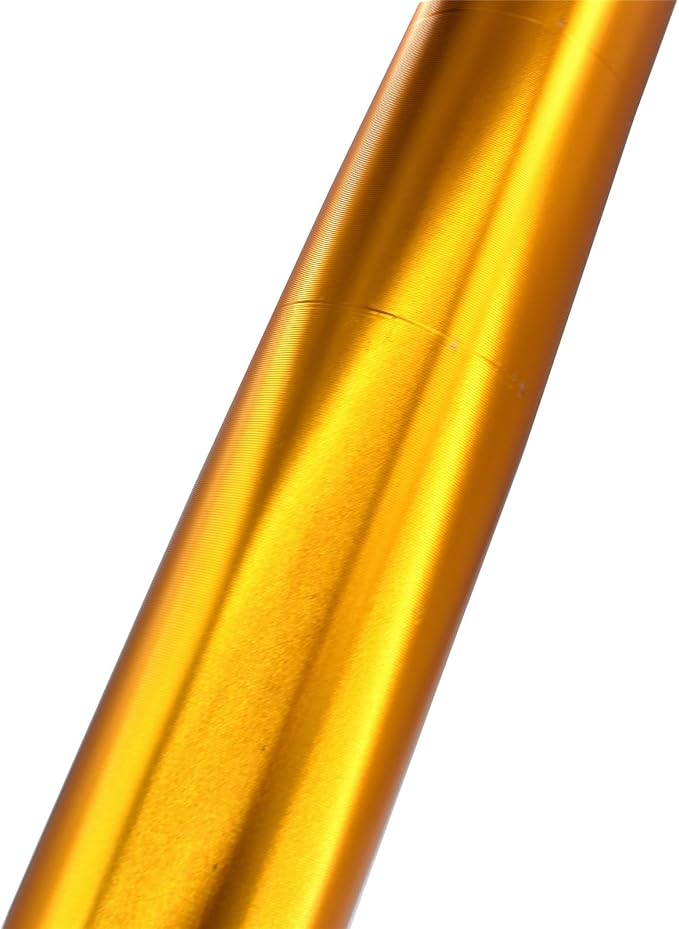 Front Inverted 630MM Fork 45MM/48MM with Shock Protector Cover for Chinese Dirt Pit Bike CRF KLX (Gold Red-15mm Alxe)