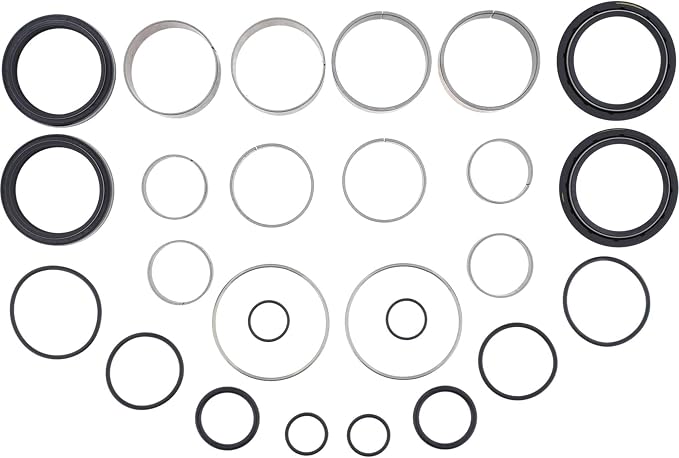 Pivot Works PWFFK-Y08-400 Fork Rebuild Kit, Orange