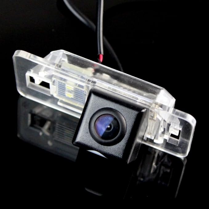 Waterproof Car Rear View Backup License Plate Light Camera 170 Degree Viewing Angle Night Vision for BMW X /1/3/5 Series E90 E91 E92 530I 530Li 320i 328i/X1 X3 X5 X6 M3 M1 E39 E46 E91 E88 E53