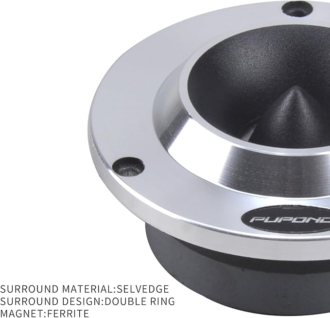 4'' Tweeters, 300watts,4 Ohm Ferrite tweeters for car Audio,Titanium Film Aluminium Panel Bullet tweeters Speakers,Pair