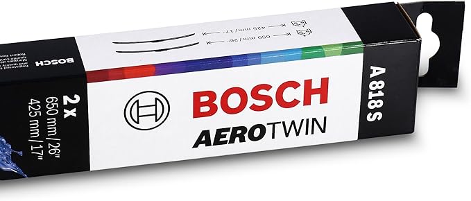 BOSCH 3397014818 AeroTwin OE Replacement Wiper Blade Set of 2 Combo Pack - (26" & 17")