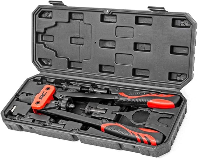 Rough Country 10-Piece Nutsert Tool Kit | Quick Change Mandrel Set - 10583