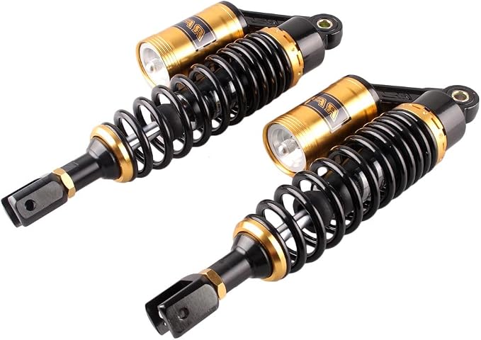12.6" 320mm Motorcycle Shock Absorbers Clevis End 125cc-200cc for HONDA, for Yamaha, for Suzuki, for Kawasaki ATV Go Kart Quad Dirt Sport Bikes
