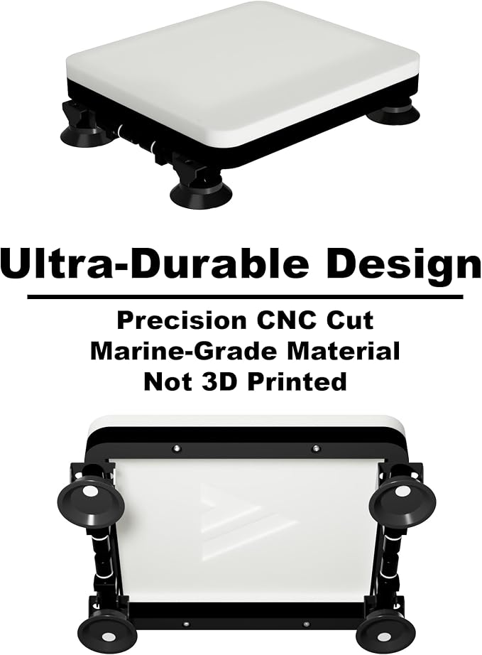 Starlink Mount Ultra-Durable Kit for Campers, RVs, UTVs, Trucks, & Cars | USA Made | Interior and Exterior Vehicle Installation | Hardtop Complete Coverage (Add Car Charger, Mount + Suction Cups)