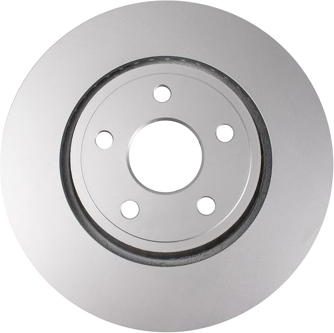 TRQ Front Brake Rotor Set G Coated Vented Compatible with 2011-2023 Dodge Durango 2011-2021 Jeep Grand Cherokee 2022 Jeep Grand Cherokee WK
