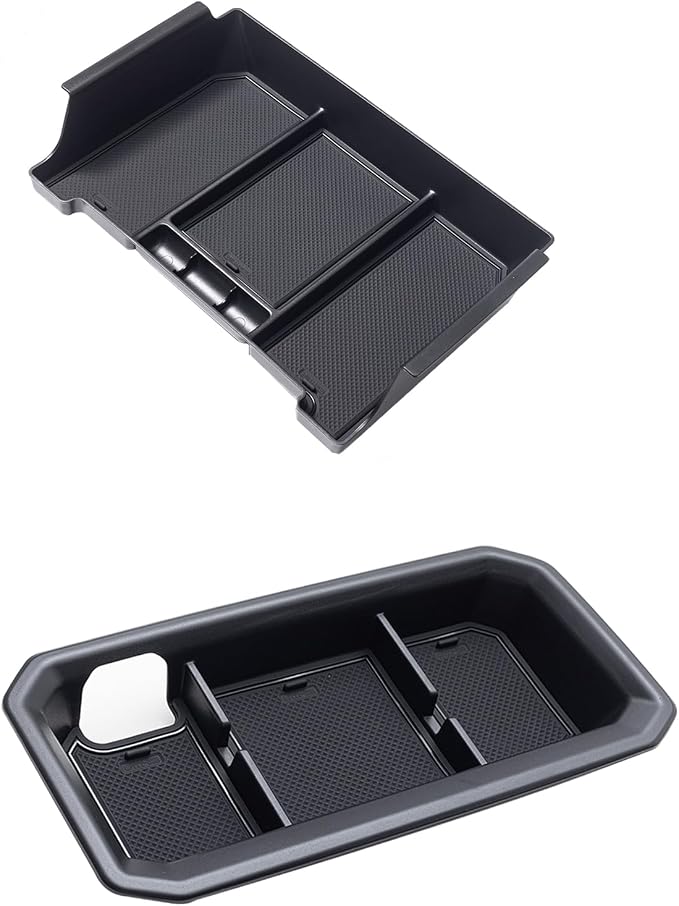 JDMCAR Dashboard Tray and Half-Sized Center Console Organizer Tray Compatible with 2022 2023 2024 2025 Toyota Tundra Accessories and 2023-2025 Toyota Sequoia