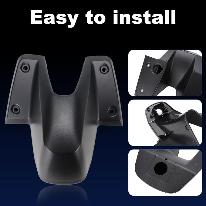 A907820120 Rear Camera Housing Frosted Texture Compatible with Mercedes Benz Sprinter 1500 2500 3500 Freightliner Sprinter Replace 90782049009051 90782040019051 A90782040019051 A9078204900