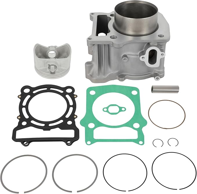 SCITOO Cylinder Piston Gasket Top End Rebuild Kit for Bennche for Gray Wolf 500 2010-2015, for COLEMAN POWERSPORTS for Outfitter 500 UT500 2012-2015, 12100-F18-0000 12250-004-000 15101-F18-000
