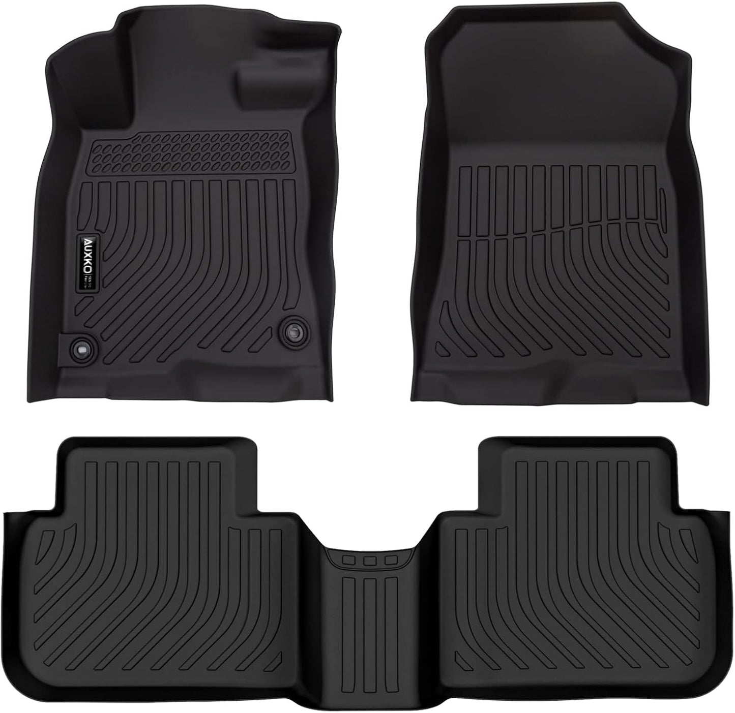 AUXKO All Weather Floor Mats for Honda Civic 2022-2025 2026 Sedan Hatchback Si(Include Sport|2nd Row with&w/o USB Port|Not for Hybrid) Acura Integra 2023-2025 Liners All Season Odorless Anti-Slip