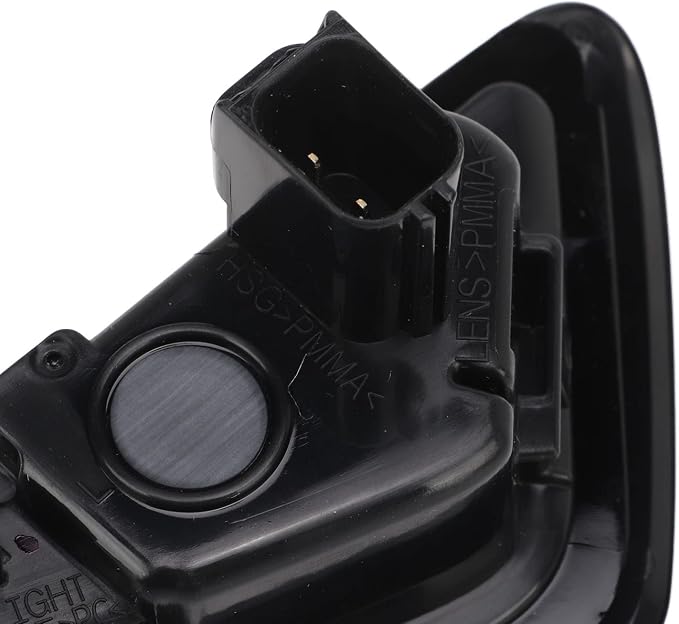 Left Side Repeater Fenders Camera, Black Front Left Side Wing Fenders Camera 1125106-50-J, 1125106-50-G Replacement for 3 Model 2017-2022 Replacement for Y Model 2017-2022