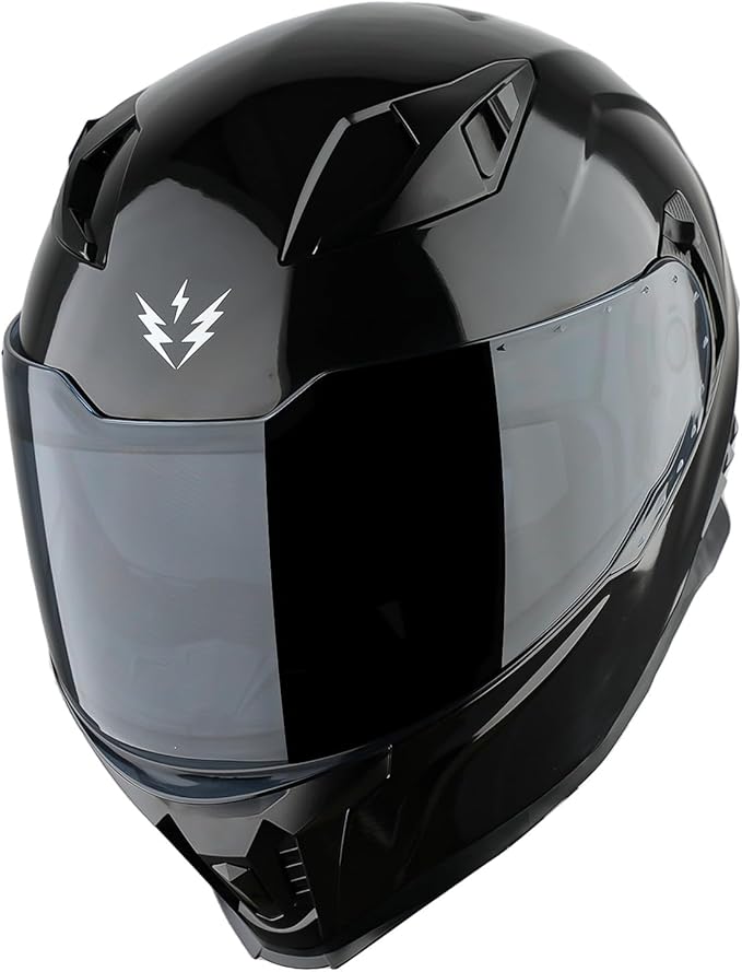 1Storm Motorcycle Full Face Helmet for Adults Men and Women Street Bike Racing Helmet DOT Approved with one Extra Clear Shield