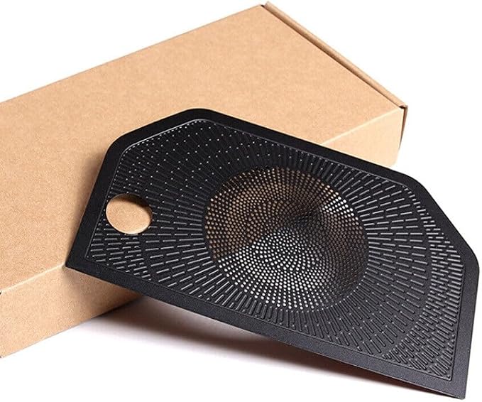 Stainless Steel Black Car Dashboard Speaker Mesh Net Panel Decorative Cover Fit forToyot-a Tundra 2022 2023 Auto Dashboard Speaker Grille Speaker Net Cover
