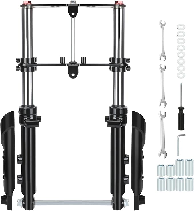 Mini Bike Front Fork Suspension Kit Replacement for Monster Mega Moto MMB80 MMB105 80cc 105cc Motovox MBX10 MBX11 Coleman CT100U Baja DB30 GMB100 TrailMaster Storm 200 Parts