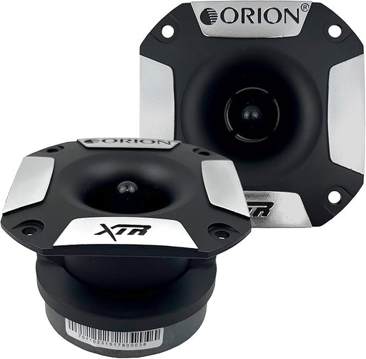ORION XTR Series XTR350HP 3.4” Big Motor Super Tweeter | Aluminum Diaphragm, 1” Voice Coil, 125W RMS, 500W Max, Built-in Crossover - High Performance, Pro Car Audio Tweeter (Pair)