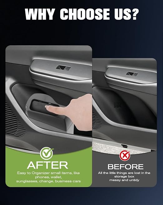 2026 Prius Door Trash Can Trash Bin for Door 2026 Prius XSE Car Door Trashcan Trash Holder for 2023-2026 Toyota Prius Accessories (LE/XLE Premium/Limited/Prime SE/XSE Premium) Passenger Side Door Bin