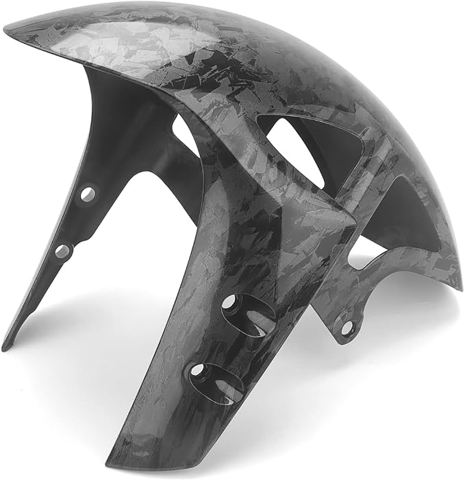 Motorcycle Front Fender, Tire Hugger Fender Mud Guard for Y-AMAHA YZF R1 R6 R10, Front Wheel Mudguard Splash Guard Fit Fairings Parts (Forged Color)