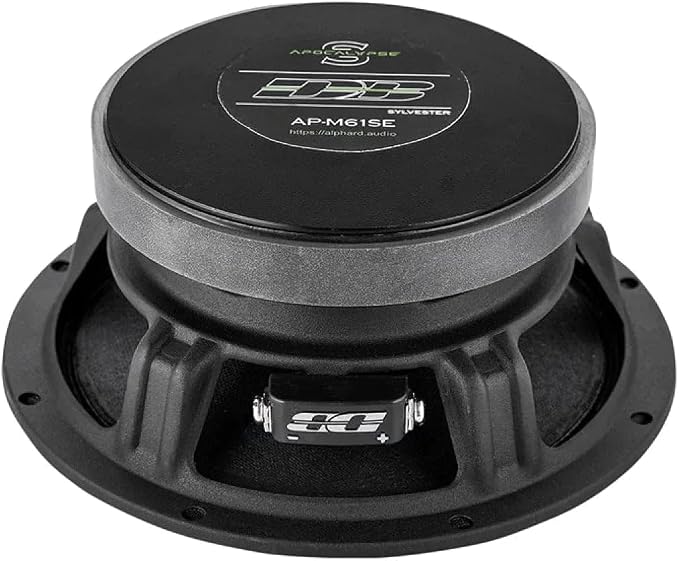 Apocalypse AP-M61SE 6.5" 260 W Max 4 Ohm Stereo Car Audio Midrange Speakers