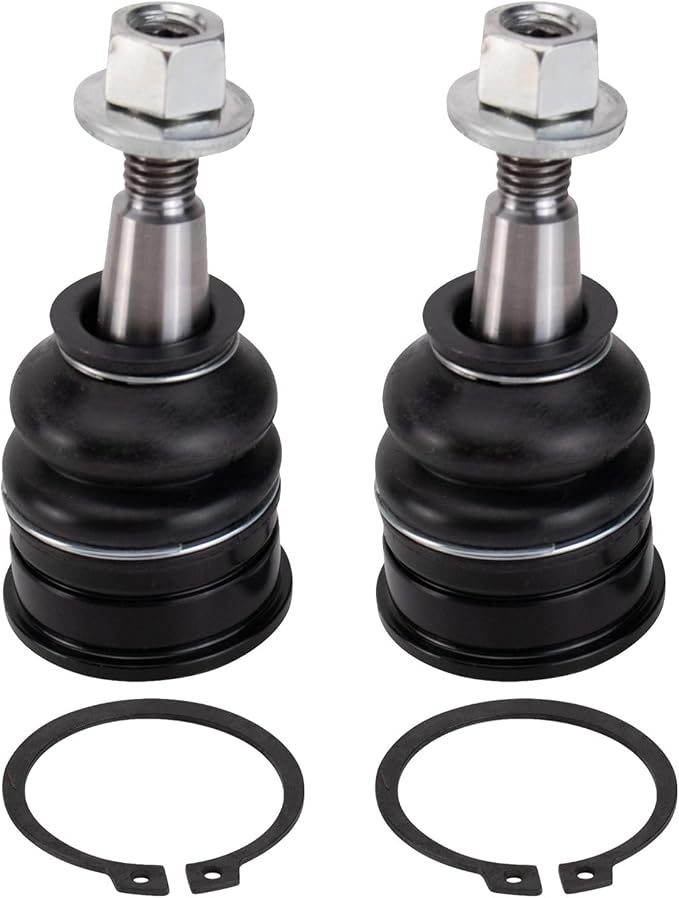 TRQ Front Upper Left and Right Ball Joint Set Compatible with 15-20 Cadillac Escalade with Stamped Steel Upper Control Arms 14-18 Chevrolet Silverado 1500 Stamped Steel Control Arms