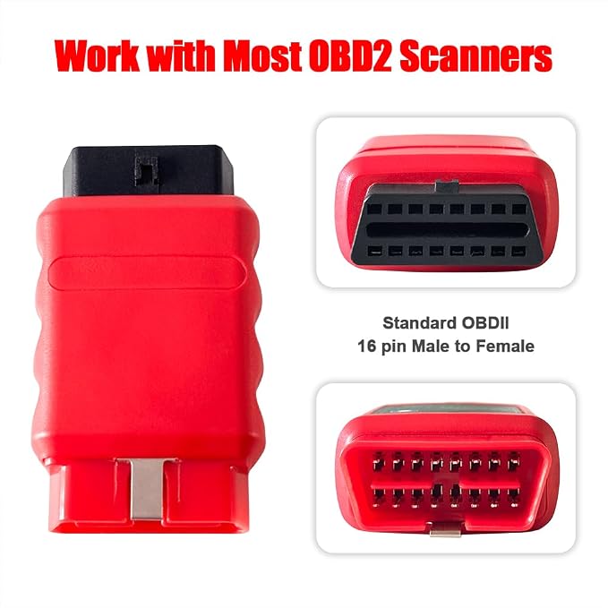 OBD2 Diagnostic Tool Power Protector, Provide Physical and Electrically Protection, Avoid Voltage Spikes and Surges Damage Diagnostic Equipment, Fit for OBD Diagnostic Scanner Tools Code Reader