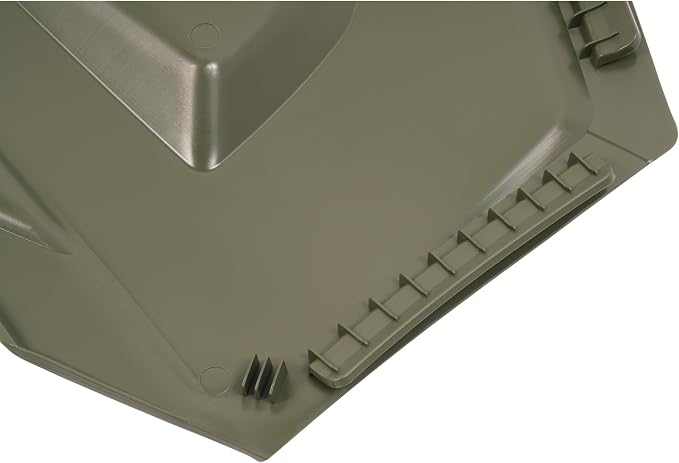 ALMULOO Left Side Cover Compatible with 2014-2024 Polaris Sportsman 570 450 EFI H.O. ETX Models Plastic Green Replacement for 5450521-498