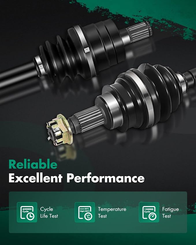 SCITOO CV Axle Shaft Assembly Rear Left Right Fits 2003-2005 for Honda Rincon 650, 2006-2022 for Honda Rincon 680