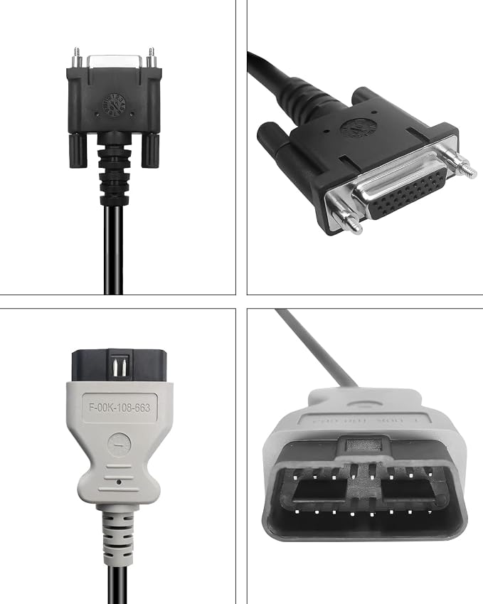 MDI 2 Main Test Diagnostic OBD2 OBDii DLC Cable, Replace F-00K-108-663 1699200142 EL-52100-1, Fit for GM MDI 2 MDI II EL-52100