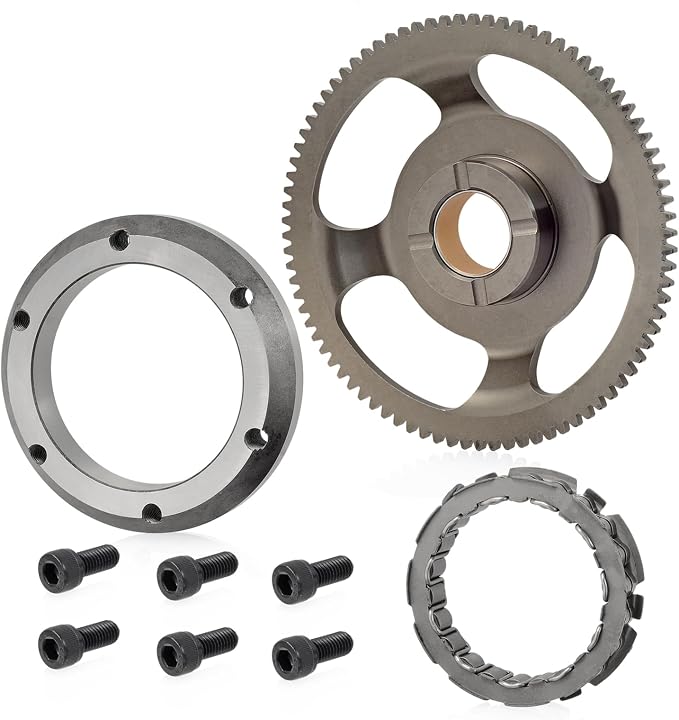 Starter Clutch kit Idler Gear One Way Bearing For Kawasaki KLR650 1987-2023