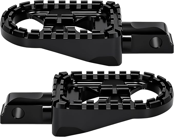 Mini Rear Passenger Footpegs Floorboards for 2018-2025 2026 Harley Softail Fat Boy/Street Bob/Fat Bob/Low Rider S/Breakout/Softail Slim 114 Models
