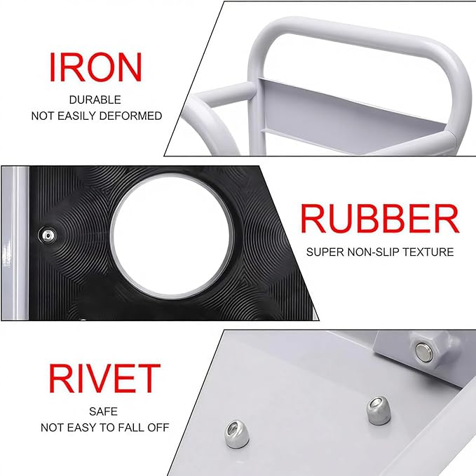 Dirt Bike Stand Detachable Stand Universal Anti-skid Maintenance Steel MX Heavy Duty for Most Motorcycle Dirt Bike Ebikes like Surron CR250 EXC 250 CRF230 YZ250F KX100 KLX110 and More-Gray