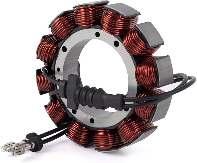 Tykick Stator for Harley Davidson Electra Glide Road King Road Glide 1999 2000 2001 45 AMP Replace 29987-99 2998799 29987-99A 2998799A 29987-99B 2998799B