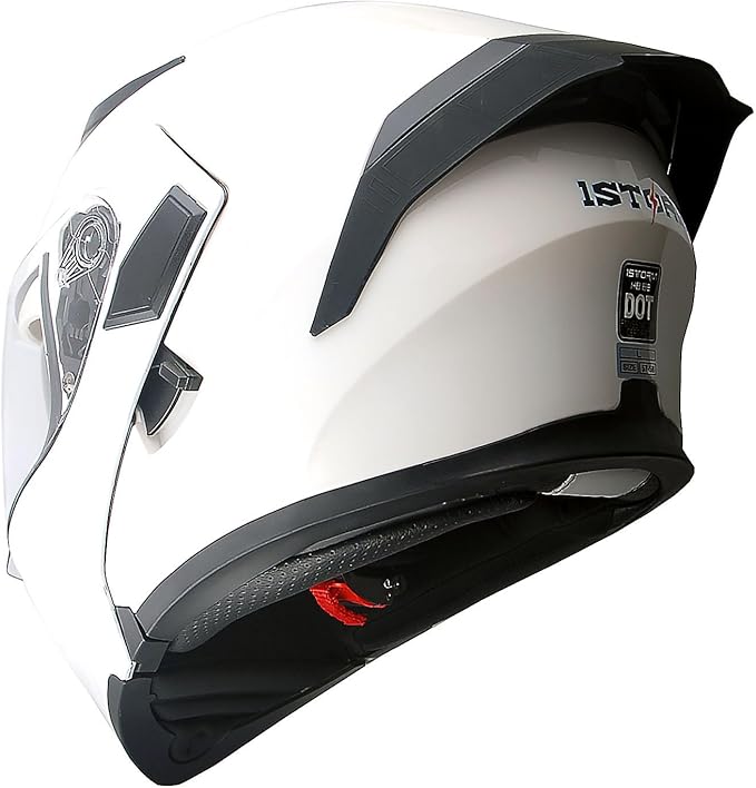 1Storm Motorcycle Modular Full Face Helmet Flip up Dual Visor Sun Shield: HB89