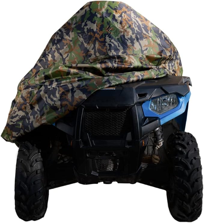 Dowco Guardian 26041-00 Indoor/Outdoor Water Resistant Reflective ATV Cover: Camo, XX-Large