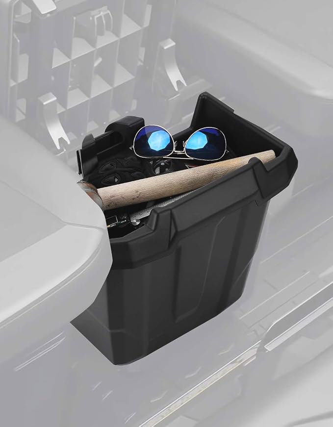 A & UTV PRO Center Underseat Storage Bin for Cam Am Defender, Central Underseat Storage Box Compatible with Defender & Defender Max 2016-2025 Replace OEM 715003446