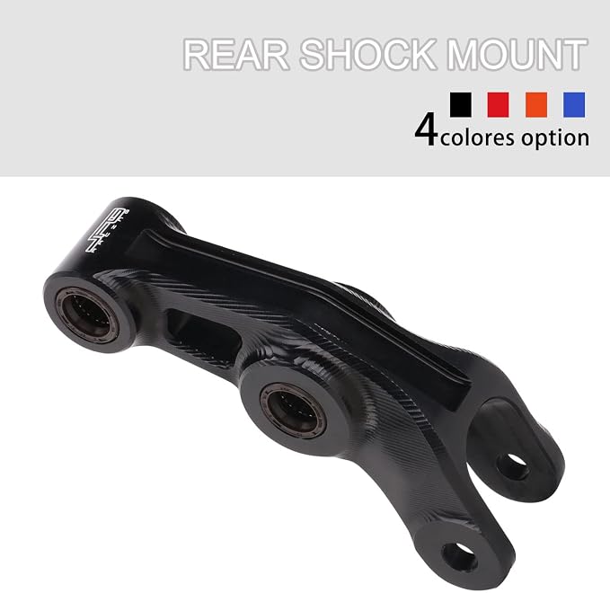 JFG RACING Sur Ron Suspension Linkage Kit Rear Progressive Suspension Link Kit For Sur Ron X X160 X260 Electric Dirt Bike EXTREMENIGHT BLACK